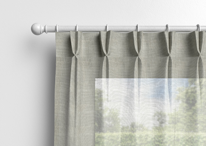 Coachella Voile, Silver Glint - Made to Measure Curtains - Image 11